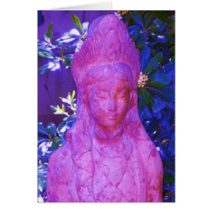 Estatua de Blue Quan Yin alterada