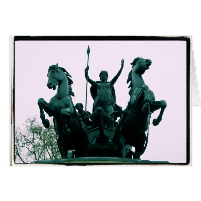 Estatua de Boadicea - puente de Westminster - (Anverso (Horizontal))