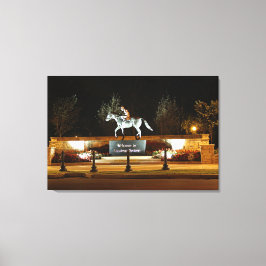 Estatua de caballo de bailarina nativa Impresión d