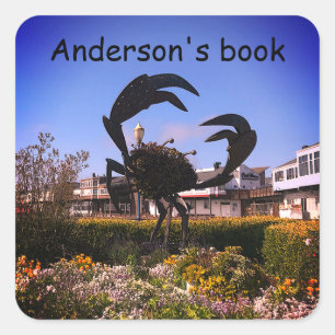 Estatua de cangrejo Pier 39 #2 Pegatinas