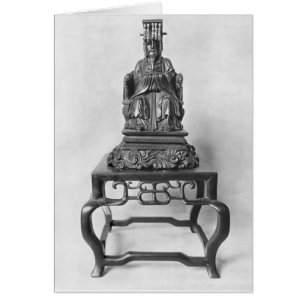 Estatua de Confucio como mandarín, Qing