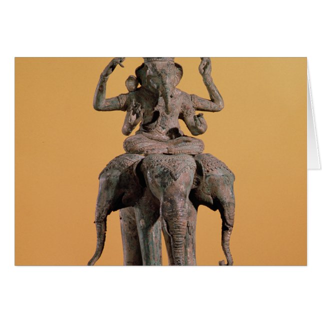 Estatua de dios hindú Ganesh (Anverso (Horizontal))