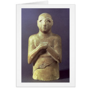 Estatua de dios Utu, mesopotámico, c.2400 A.C. (l