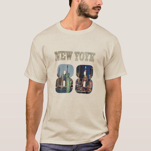 Estatua de diseño de camisetas de la ciudad de Nue (Anverso)
