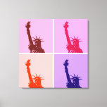 Estatua de estilo pop art de lienzo envuelto<br><div class="desc">Obras de arte del Pop Art New York City Monuments - Edificios independientes de símbolos nacionales de Estados Unidos de América</div>