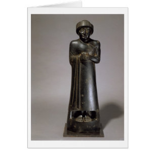 Estatua de Gudea, príncipe de Lagash, Neo-Sumerio,