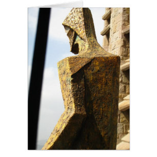 Estatua de Jesús Gaudí de Oro