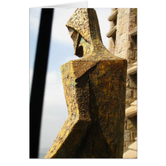 Estatua de Jesús Gaudí de Oro