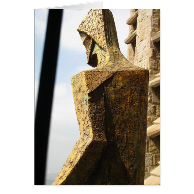 Estatua de Jesús Gaudí de Oro (Frente)