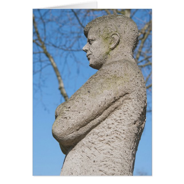 Estatua de John F. Kennedy en Bonn (Frente)