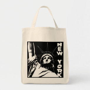 Estatua de la bolsa de asas del recuerdo de Nueva