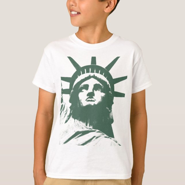 Estatua de la camisa de Nueva York del niño de la (Anverso)