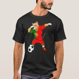 Estatua de la camiseta de fútbol de Portugal Dabbi