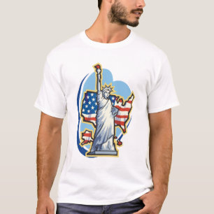 Estatua De La Camiseta De La Libertad