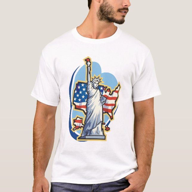 Estatua De La Camiseta De La Libertad (Anverso)
