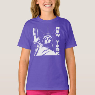 Estatua de la camiseta de los sudaderos de Nueva Y
