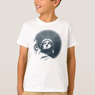 Estatua de la camiseta de los sudaderos de Nueva Y