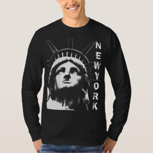 Estatua de la camiseta de souvenir de Nueva York