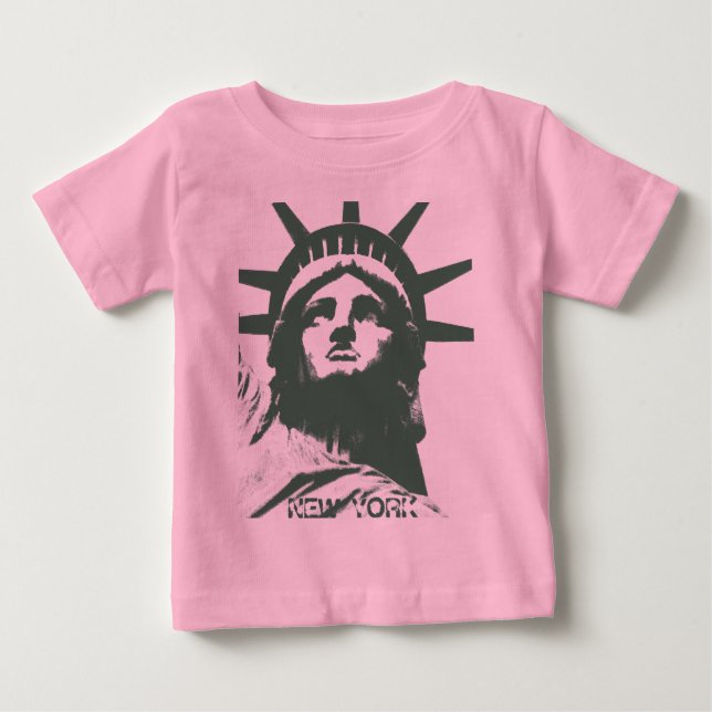 Estatua de la camiseta del bebé en Nueva York (Anverso)