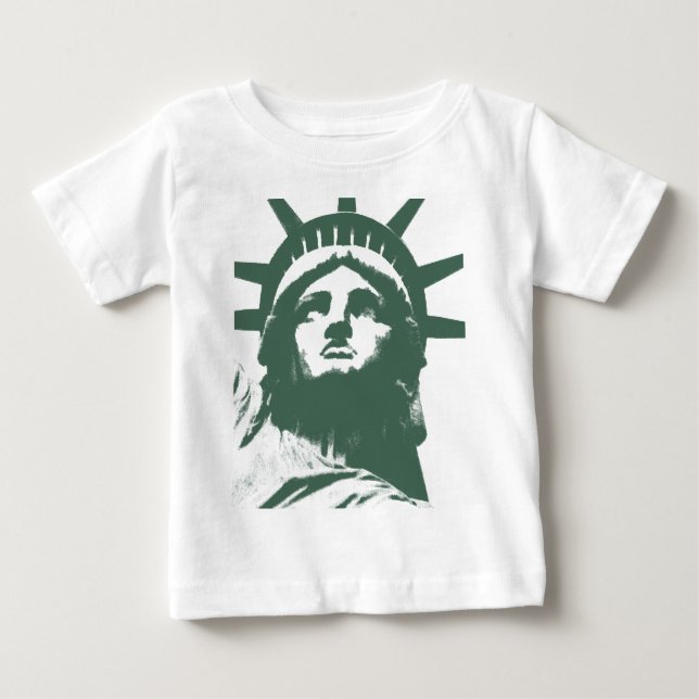 Estatua de la camiseta del bebé Souveni en Nueva Y (Anverso)