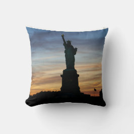 Estatua de la Libertad #3 Cojín decorativo