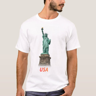 Estatua de la Libertad - camiseta de Nueva York li