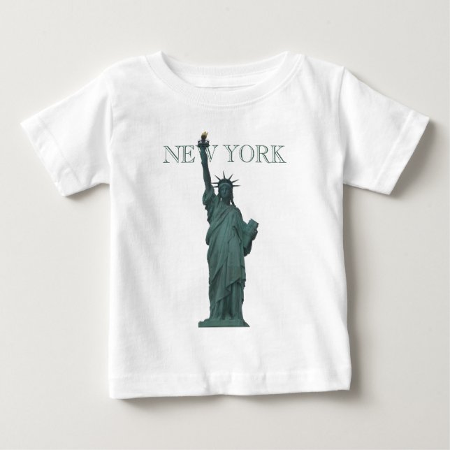 Estatua de la Libertad de la NYC de la camiseta de (Anverso)