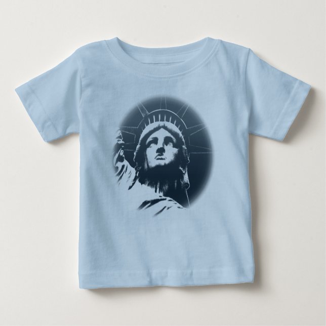 Estatua de la Libertad de la NYC de la camiseta de (Anverso)