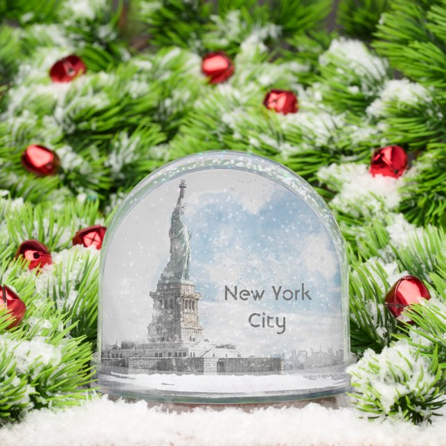 Estatua de la Libertad Nueva York - Manhattan (Navidad)