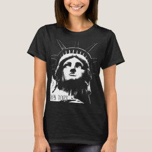 Estatua de la Libertad Orgánica de las camisetas d