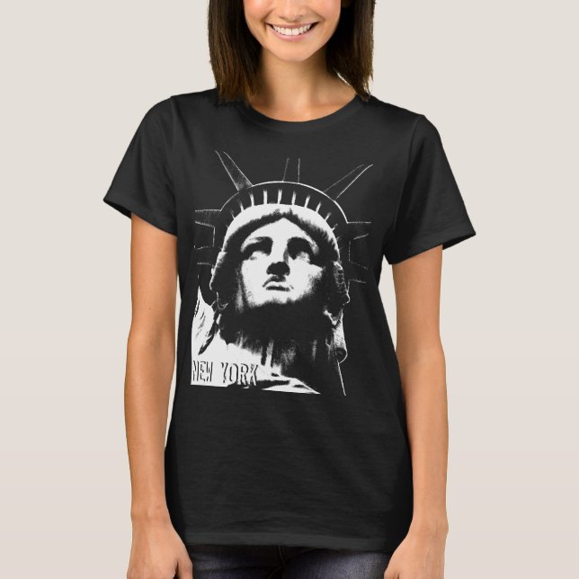 Estatua de la Libertad Orgánica de las camisetas d (Anverso)