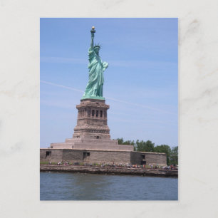 Estatua de la Libertad - Tarjeta postal de vista c