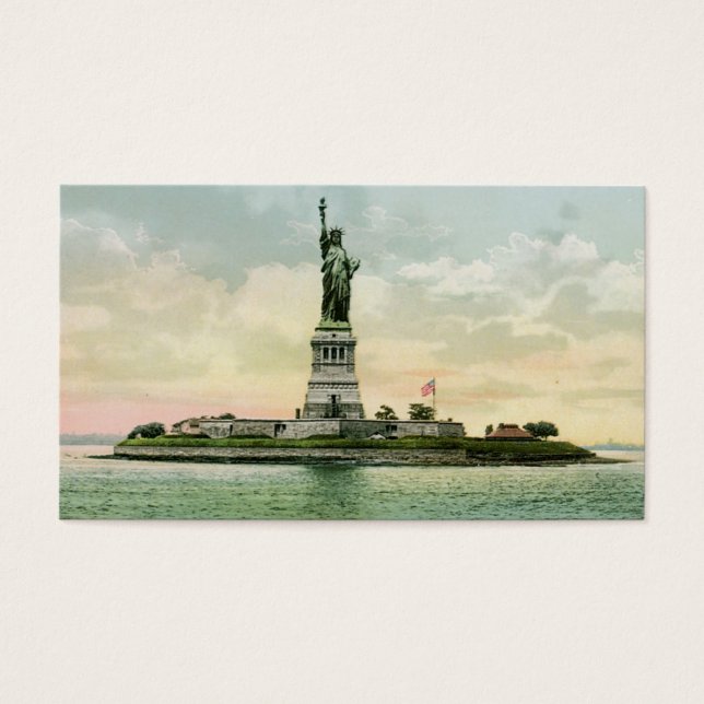"Estatua de la Libertad" vintage (Frente)