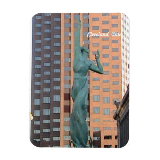 Estatua de la Paz, imán Cleveland Ohio Mall C