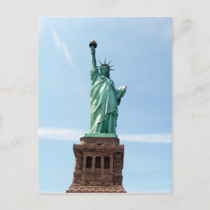 Estatua de la postal de la libertad