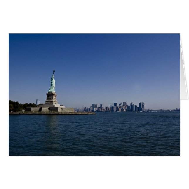 estatua de la tarjeta de la libertad (Anverso (Horizontal))