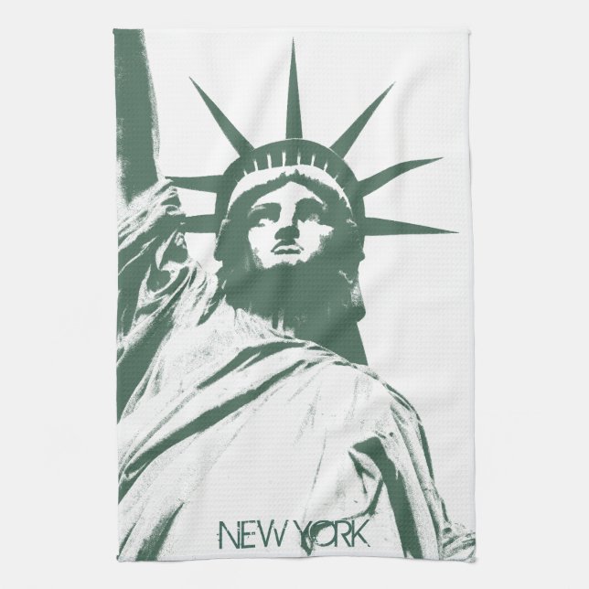 Estatua de la toalla de Nueva York de la toalla de (Vertical)