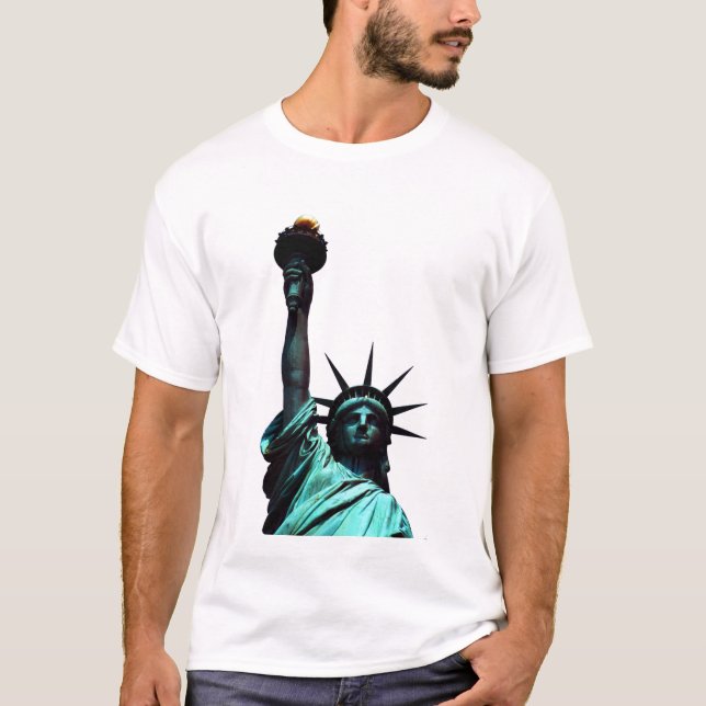 Estatua de las camisetas de la libertad (Anverso)