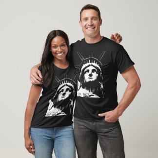Estatua de Liberty Organic para camisetas de Nueva