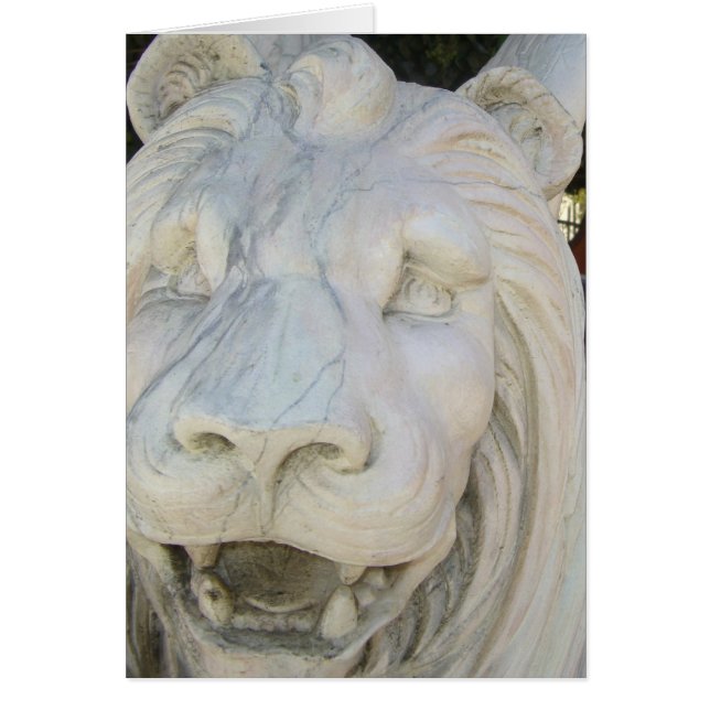 Estatua de Lion Head (Frente)