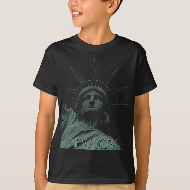 Estatua de los recuerdos de la camisa de Nueva (Anverso)