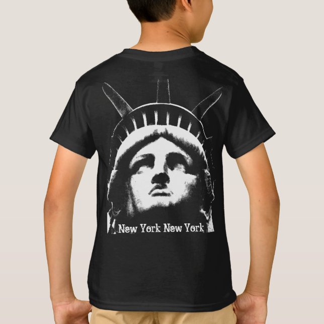 Estatua de los recuerdos de la camisa de Nueva (Reverso)
