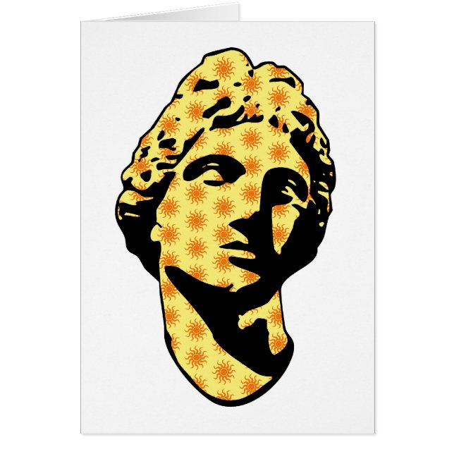 Estatua de mármol de Apolo (Frente)