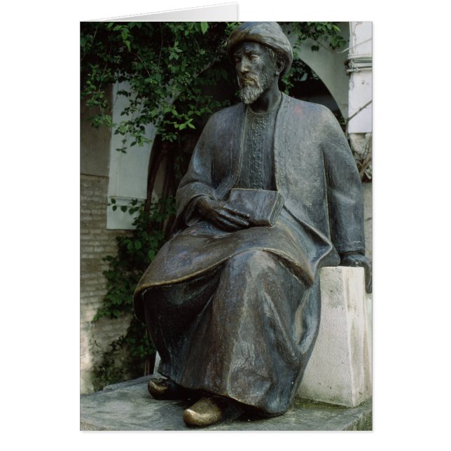 Estatua de Moses Maimonides (Frente)