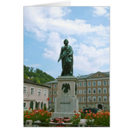 Estatua de Mozart en Salzburgo