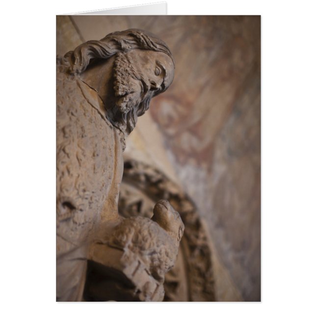 Estatua de San Juan Bautista (Frente)