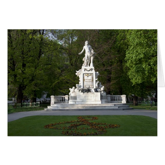 Estatua de Wolfgang Amadeus Mozart (Anverso (Horizontal))