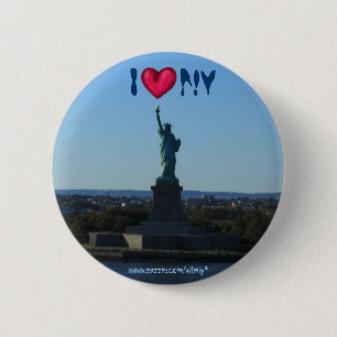 Estatua del botón de la fotografía de New York
