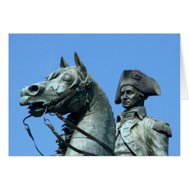 Estatua del General George en Washington, DC (Anverso (Horizontal))