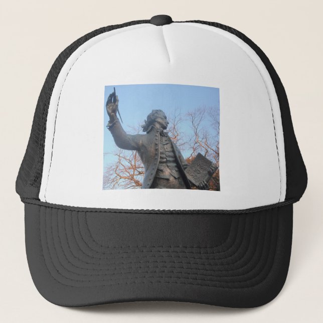 Estatua Del gorra Thomas Paine Con Derechos De Hom (Anverso)